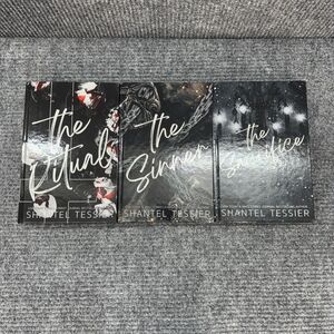 The Ritual, The Sinner, The Sacrifice: Shantel Tessier Series Hardcover Book NEW